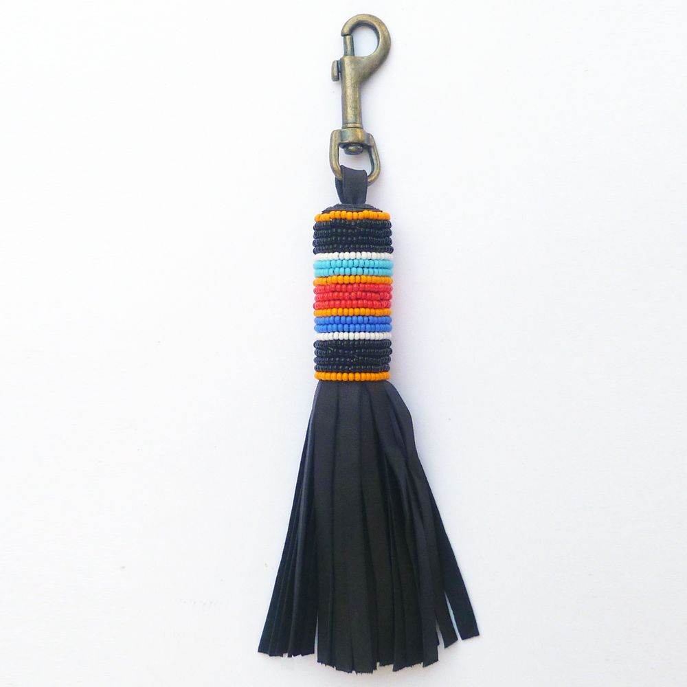 Large Tassel 9 Tassel Keychains