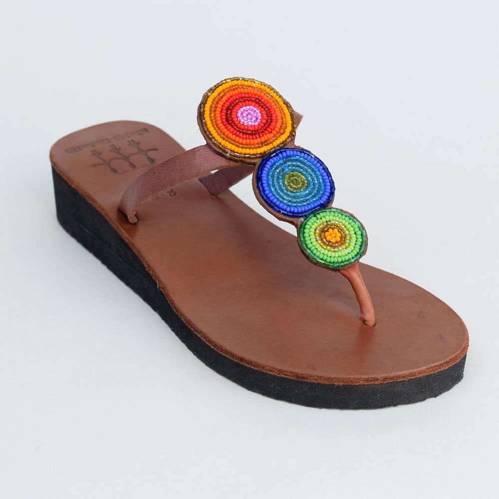 Triple Rainbow Sandals Sandals Women's