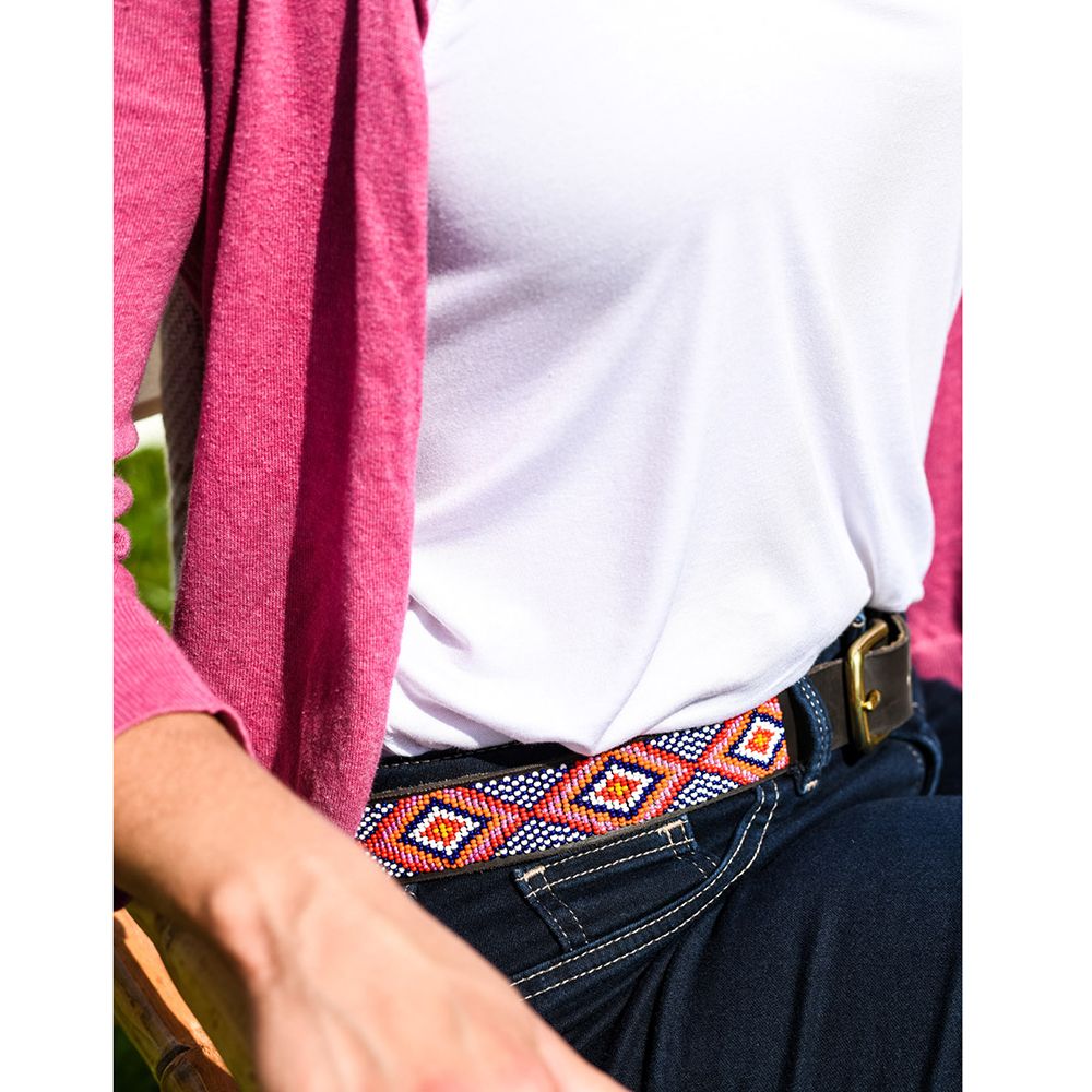 Brenda Pink 1.25&quot; Belt Belts