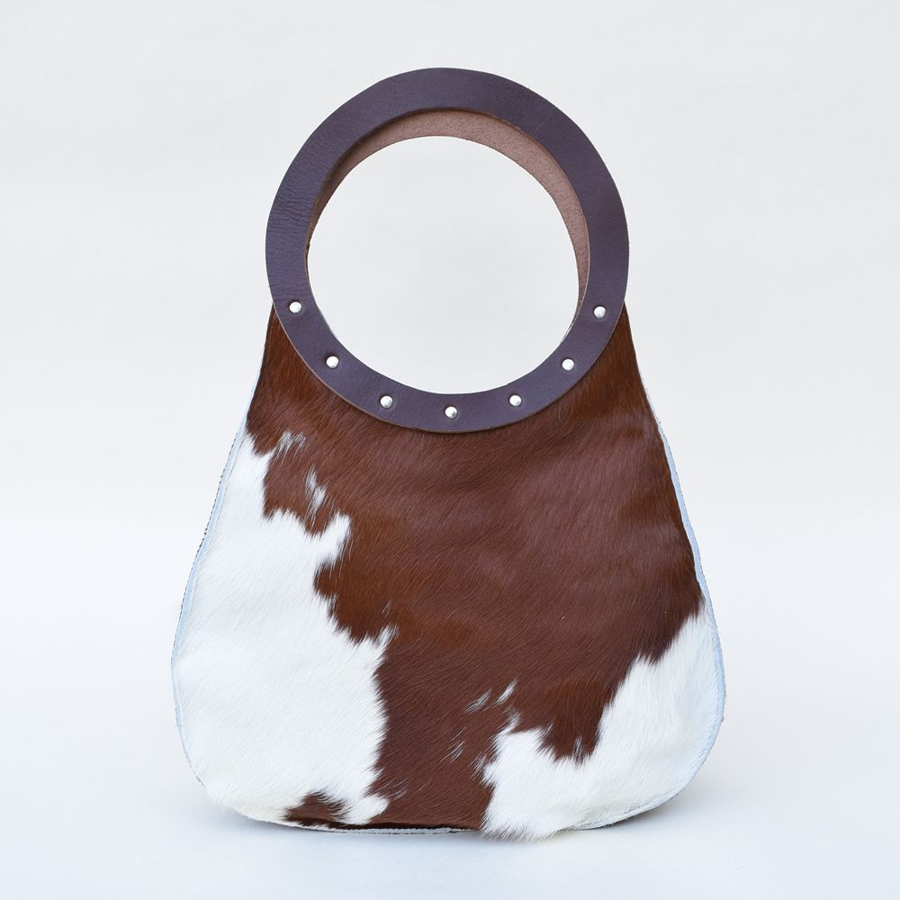Guernsey Hair-On-Hide Pear Bag Handbags Pear Bags